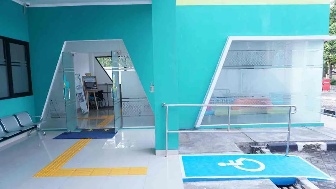 Fasilitas untuk Kelompok Rentam dan Disabilitas di Labkesmas Pangandaran
