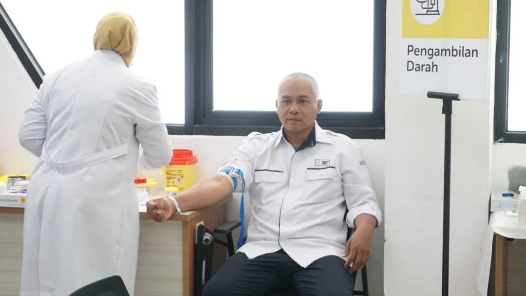 Pemeriksaan Kesehatan Berkala, ASN Labkesmas Pangandaran Jalani Medical Check Up